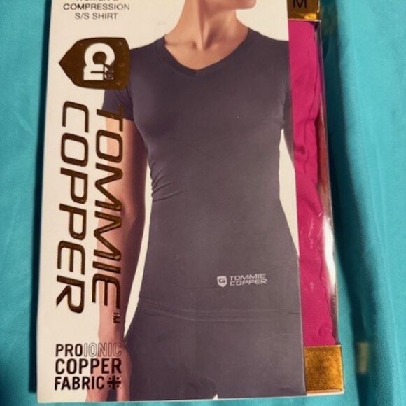 Tommie Copper Compression Proionic Womens Shirt Sz M in Hot Pink - Picture 1 of 4
